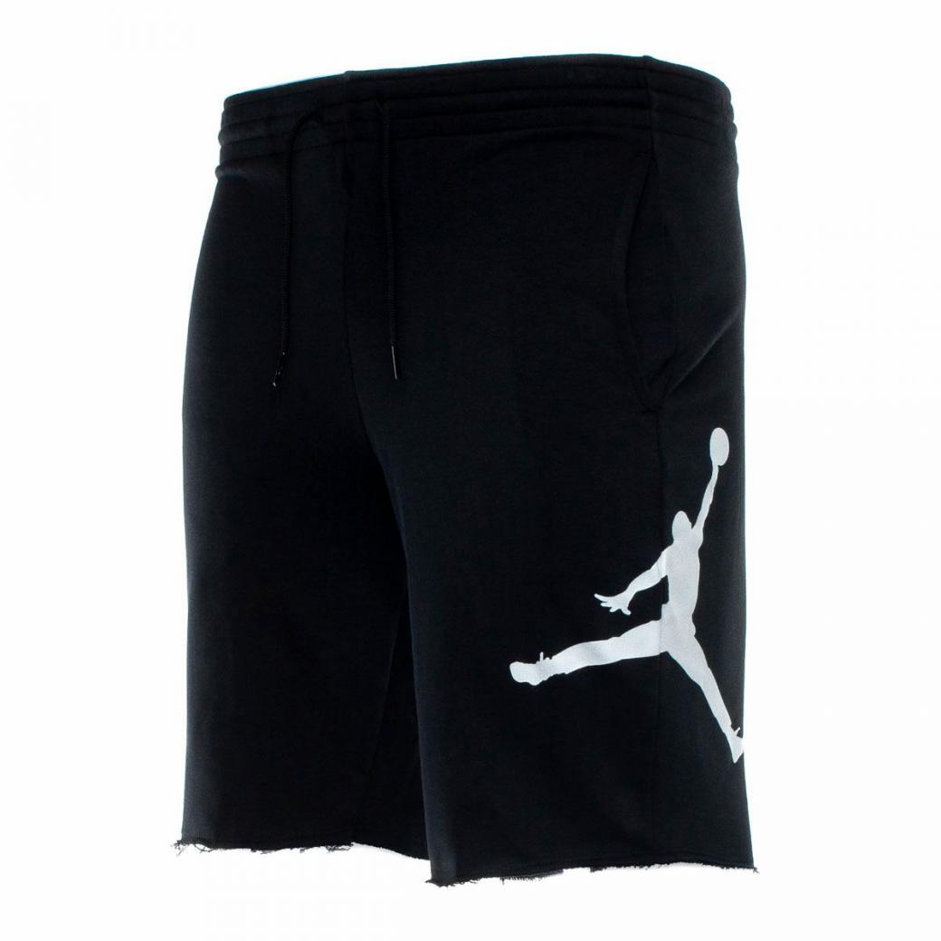 Jumpman Air Fleece Short Black/White | Mens Jordan Big & Tall